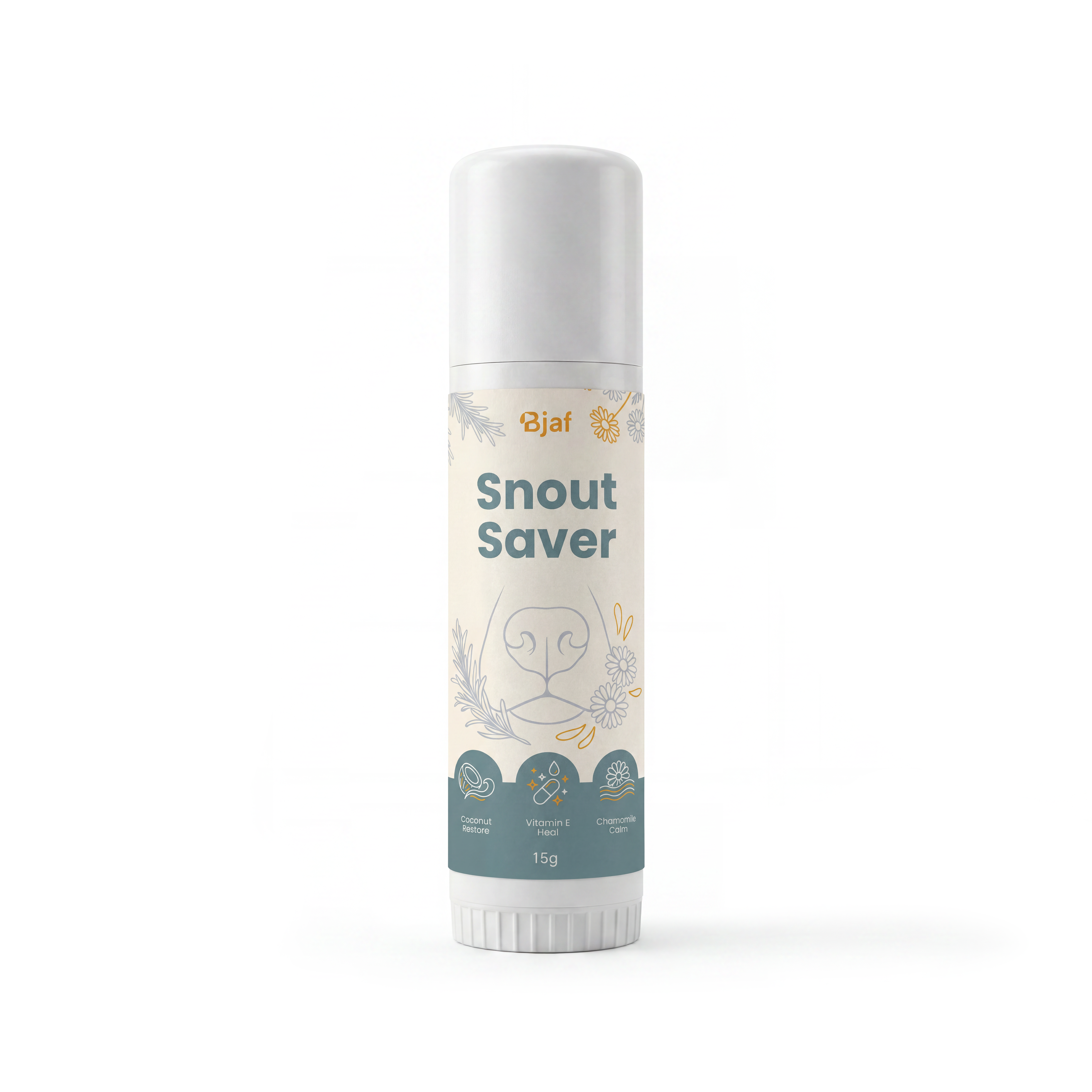Bjaf Snout Saver 15 g deluxe nose balm tin for dogs