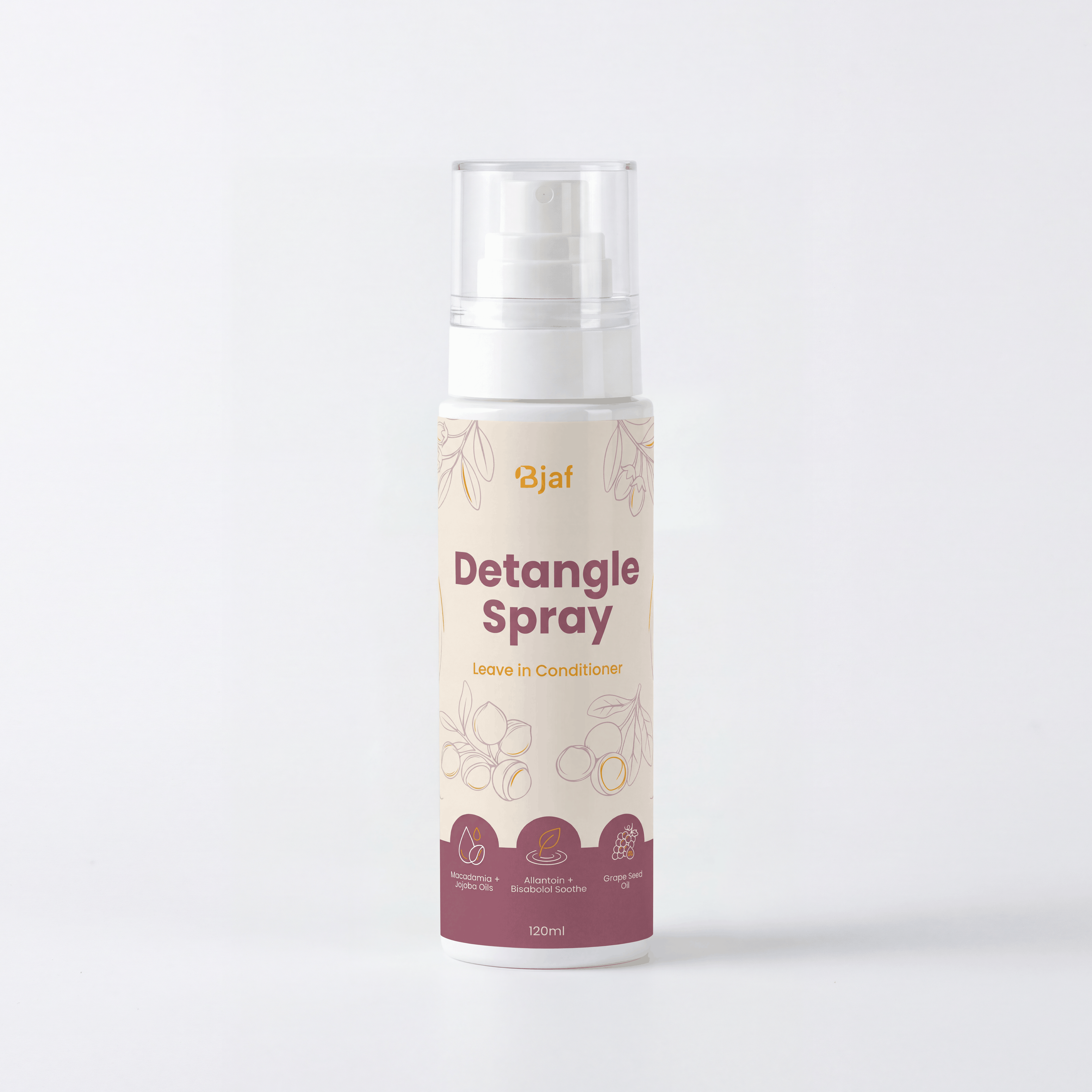 Bjaf Detangle Spray 120 ml leave-in conditioner bottle