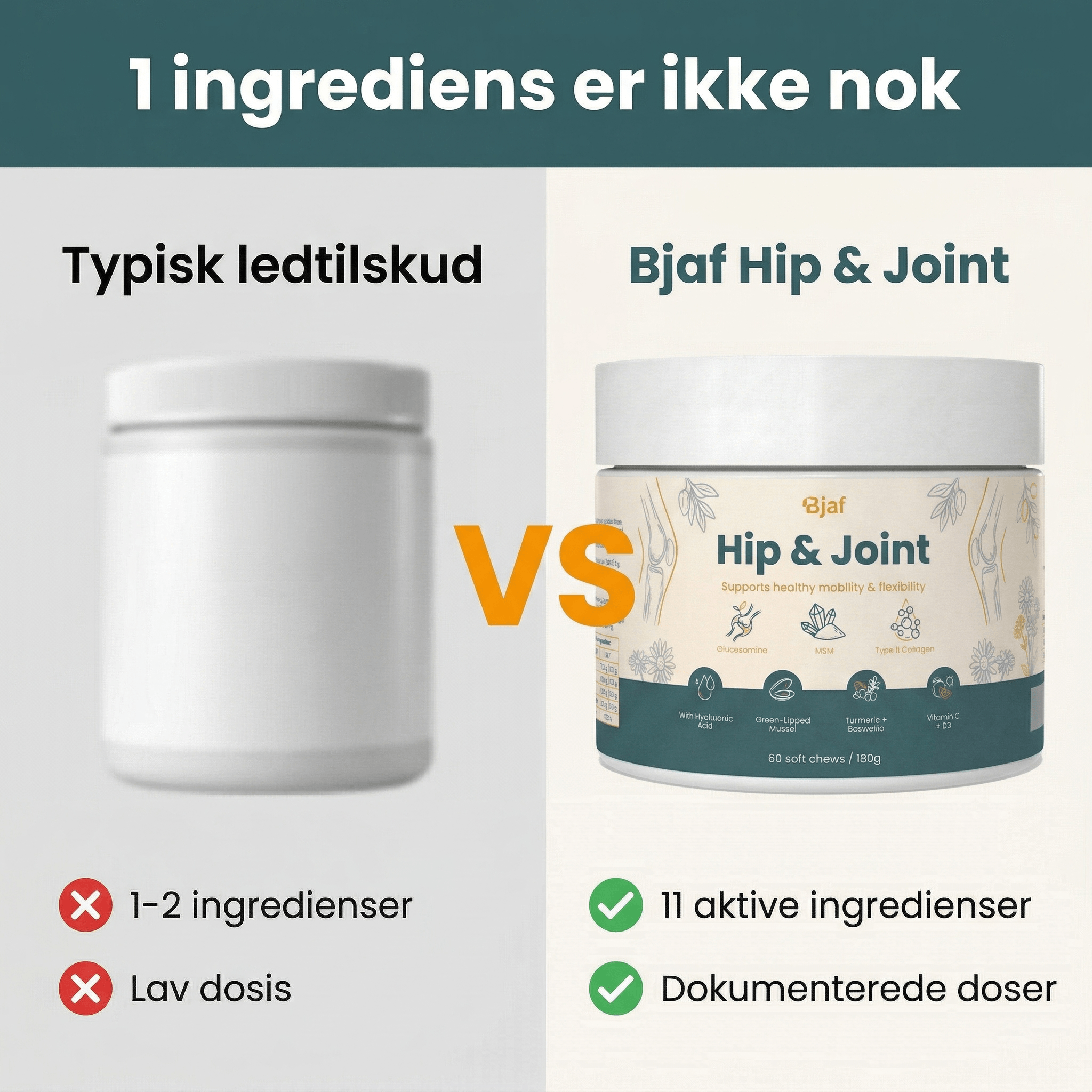 Turmeric and Boswellia highlighted from the joint formula