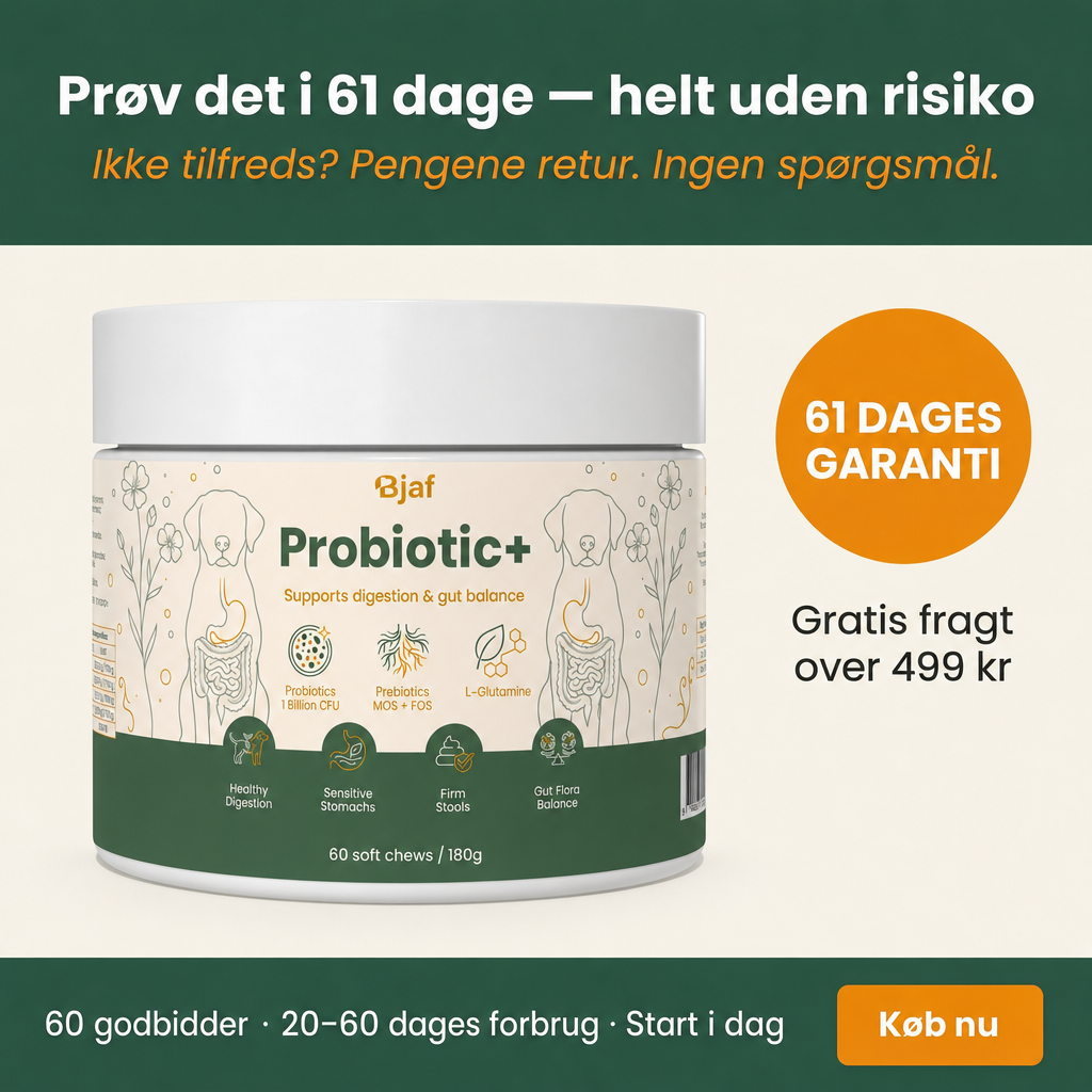 Daily dosage guide by bodyweight for Bjaf Probiotic+