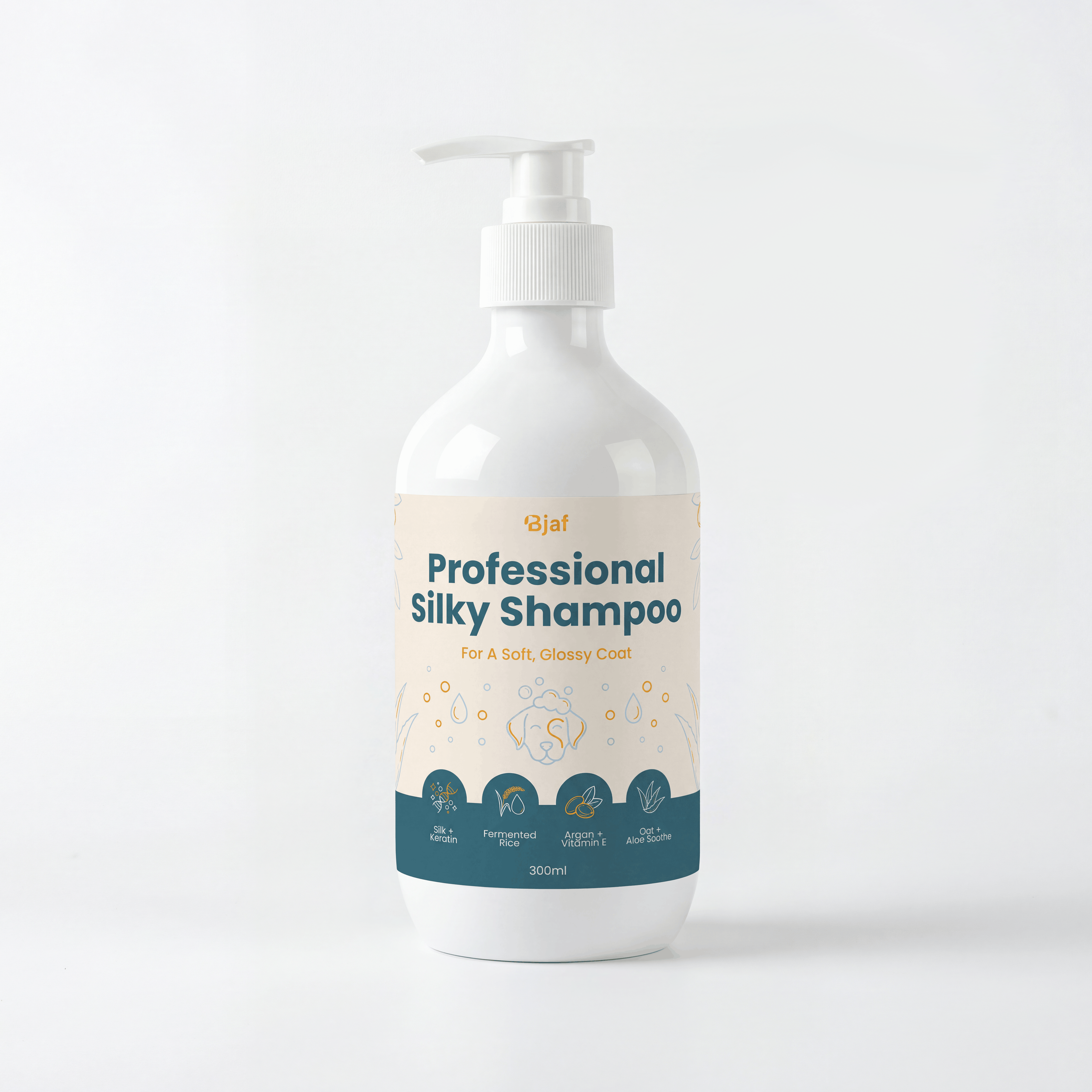 Bjaf Professional Silky Shampoo 300 ml bottle