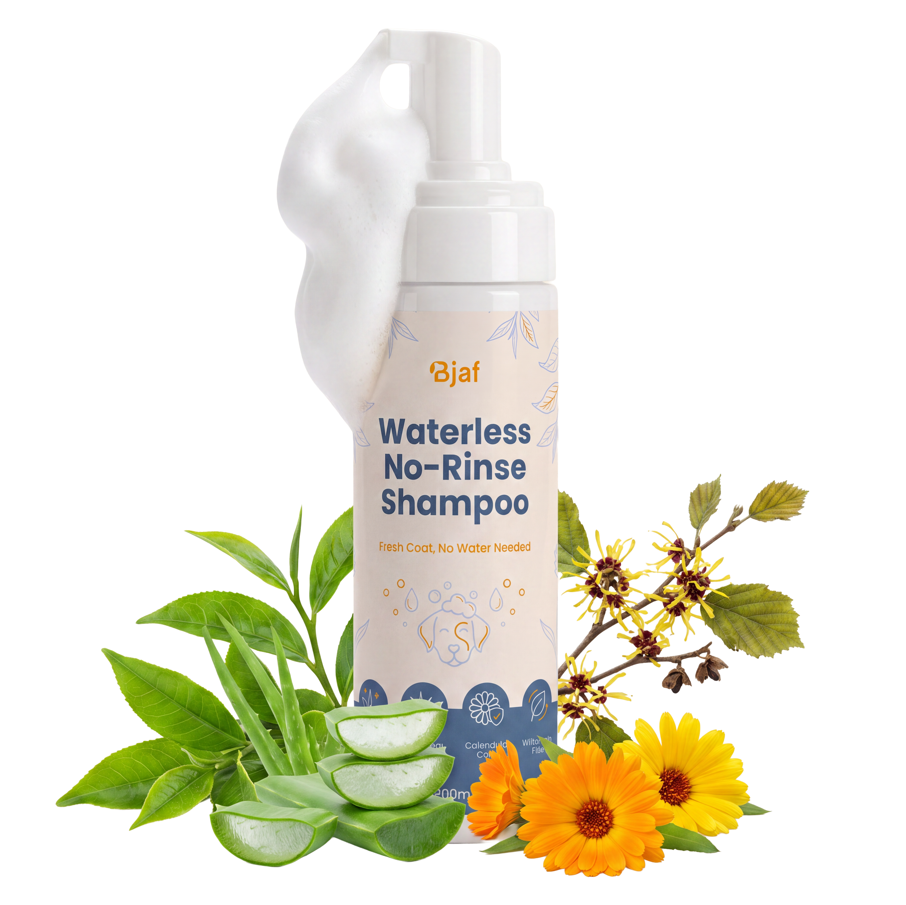 Waterless No-Rinse Shampoo