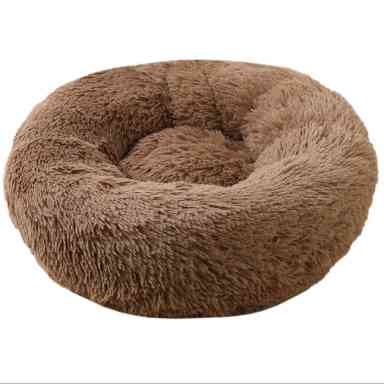 Bjaf Donut Dog Bed in Brown