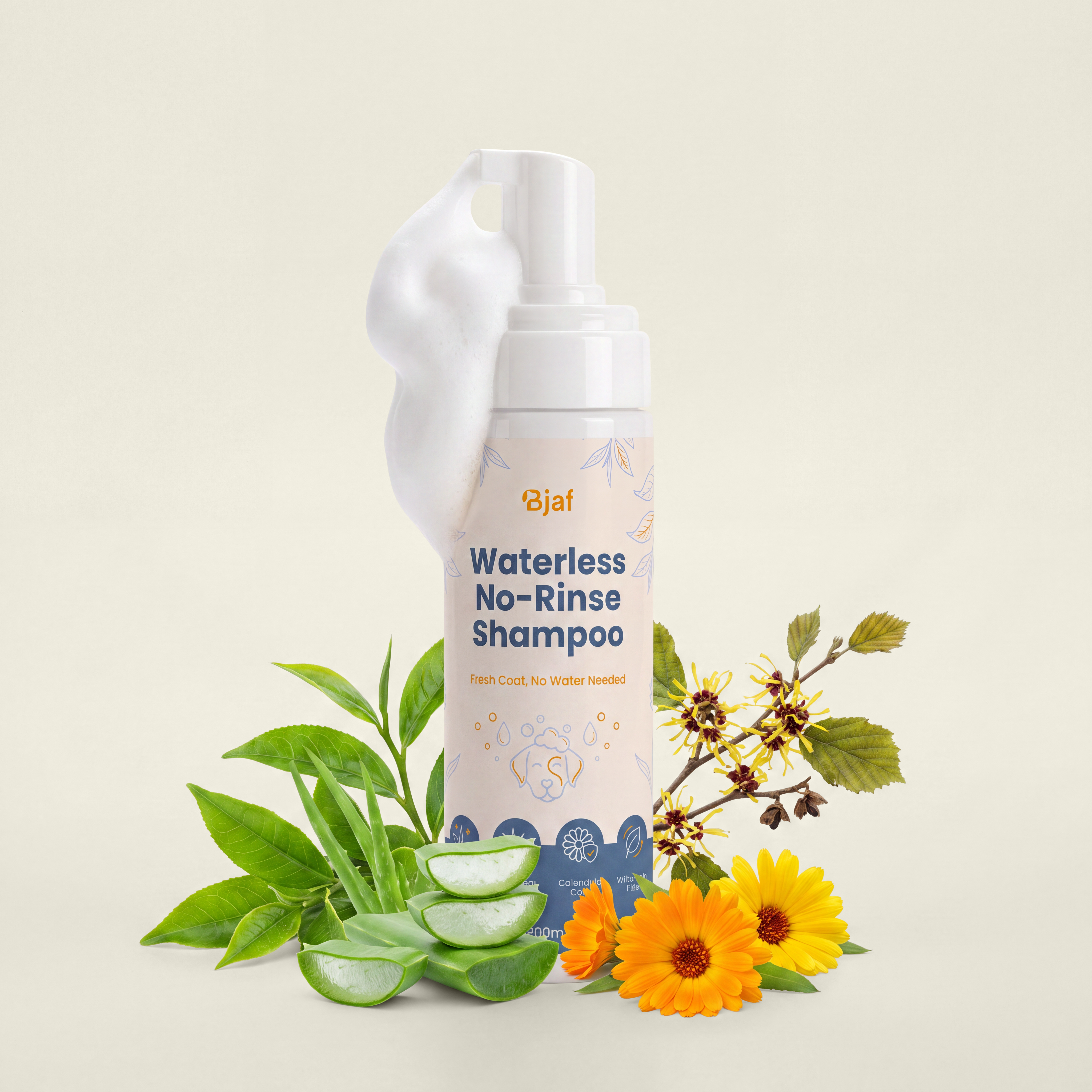 Waterless No-Rinse Shampoo